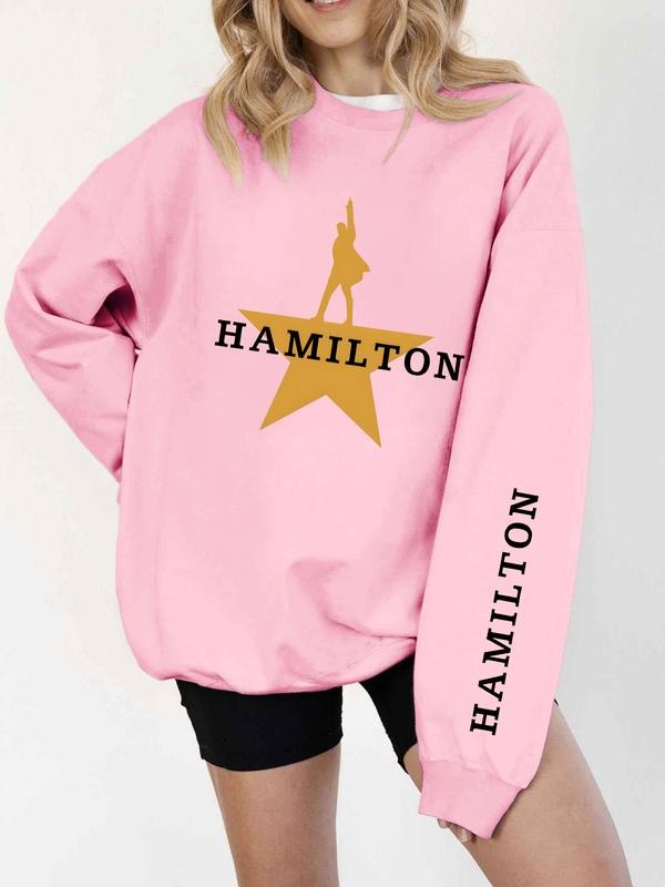 Broadway Nostalgic Casual Pullover - "Hamilton" Musical Graphic Sweatshirt T-Shirts, Hoodie | UrbanDripWear.com