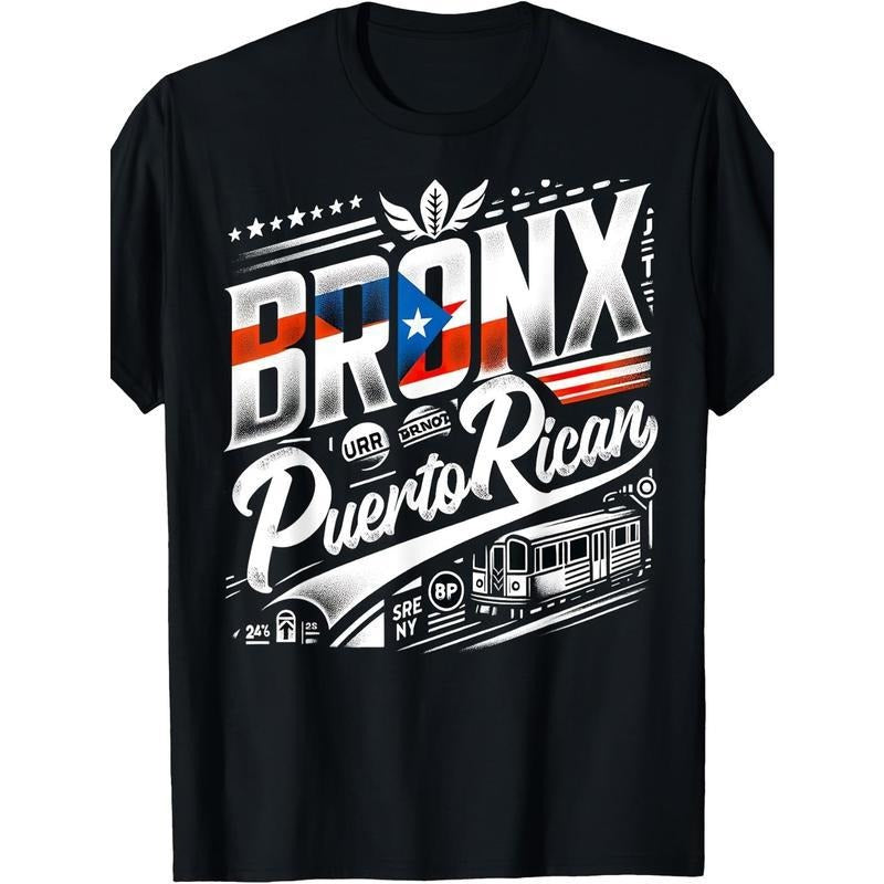 Bronx Puerto Rican Pride 100% Cotton T-Shirt Casual Streetwear Hoodie, Sweatshirt | UrbanDripWear.com