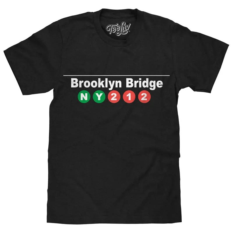 Brooklyn Bridge T-Shirt - Black Hoodie, Sweatshirt | UrbanDripWear.com