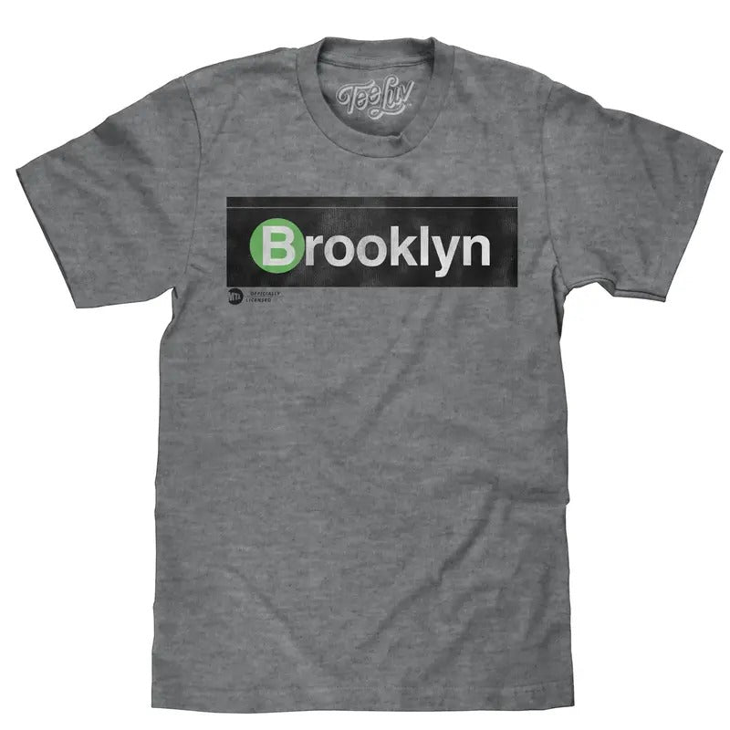 Brooklyn T-Shirt - Gray Hoodie, Sweatshirt | UrbanDripWear.com