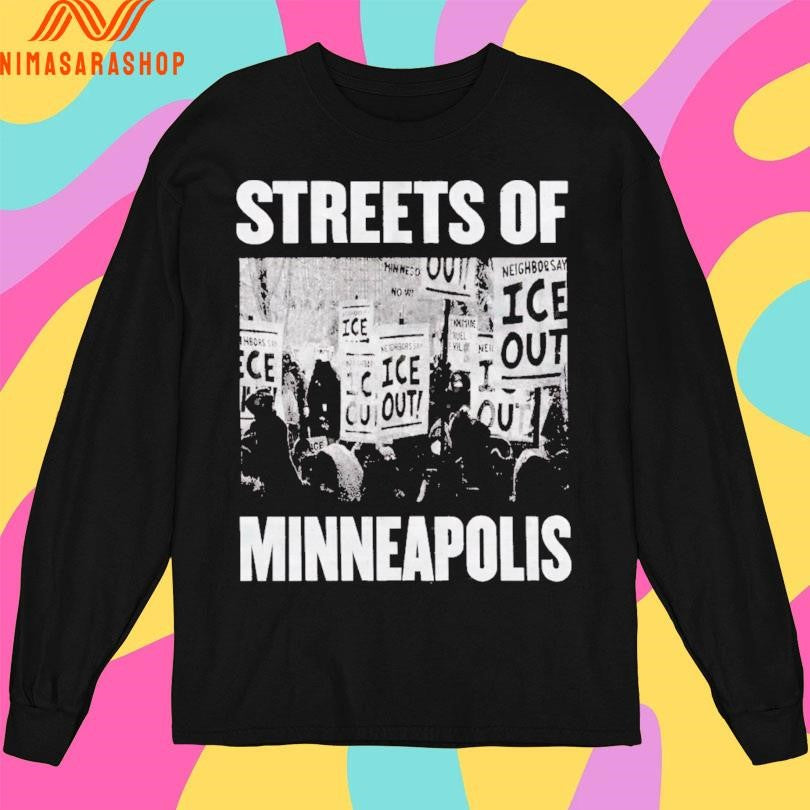 Bruce Springsteen Streets Of Minneapolis Ice Out Shirts