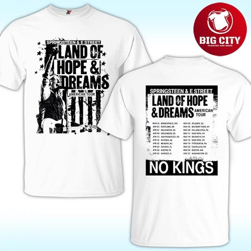 Bruce Springsteen & The E Street Band Tour 2026 Two Sided Shirt