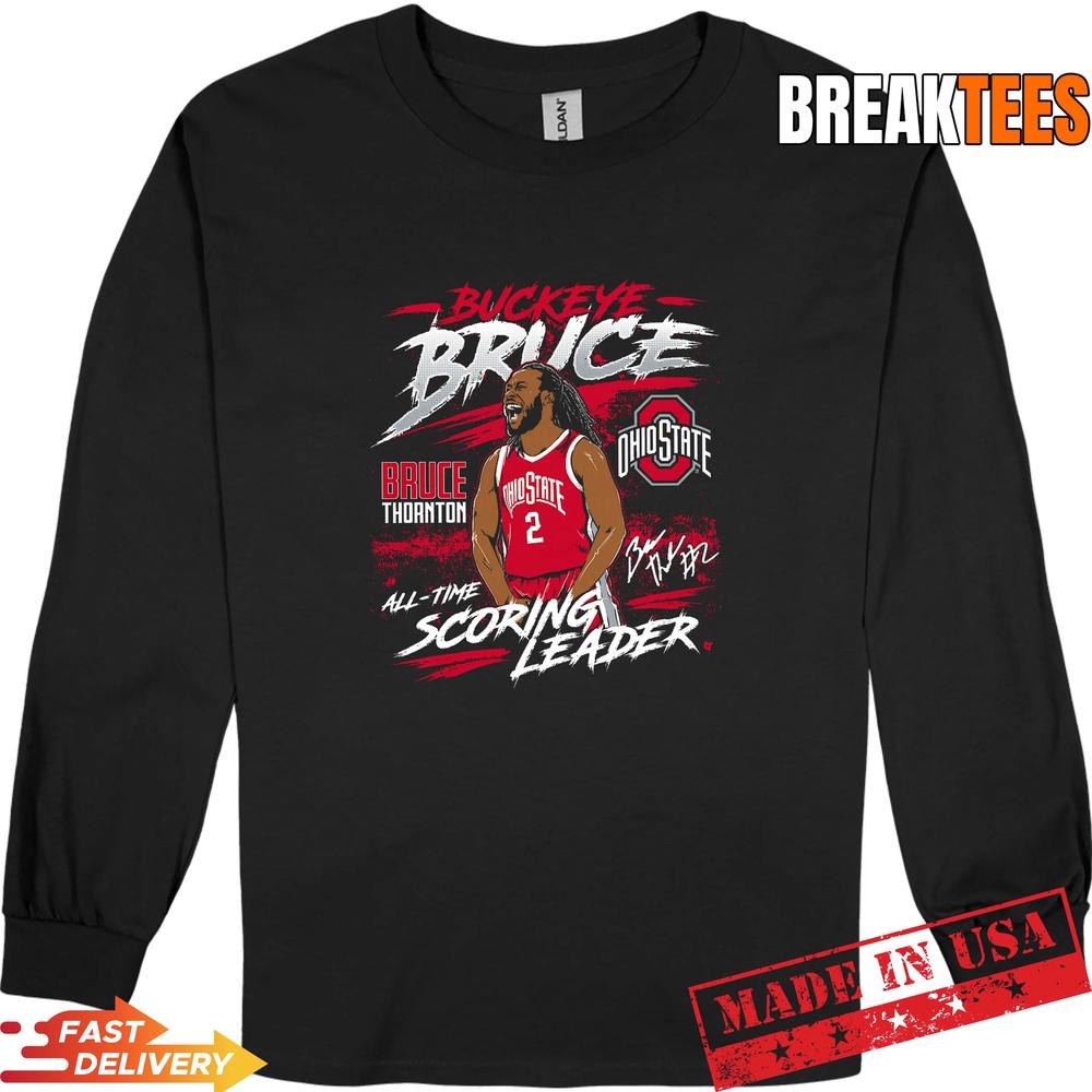 Bruce Thornton Leading Scorer Ohio State Basketball T-Shirt
