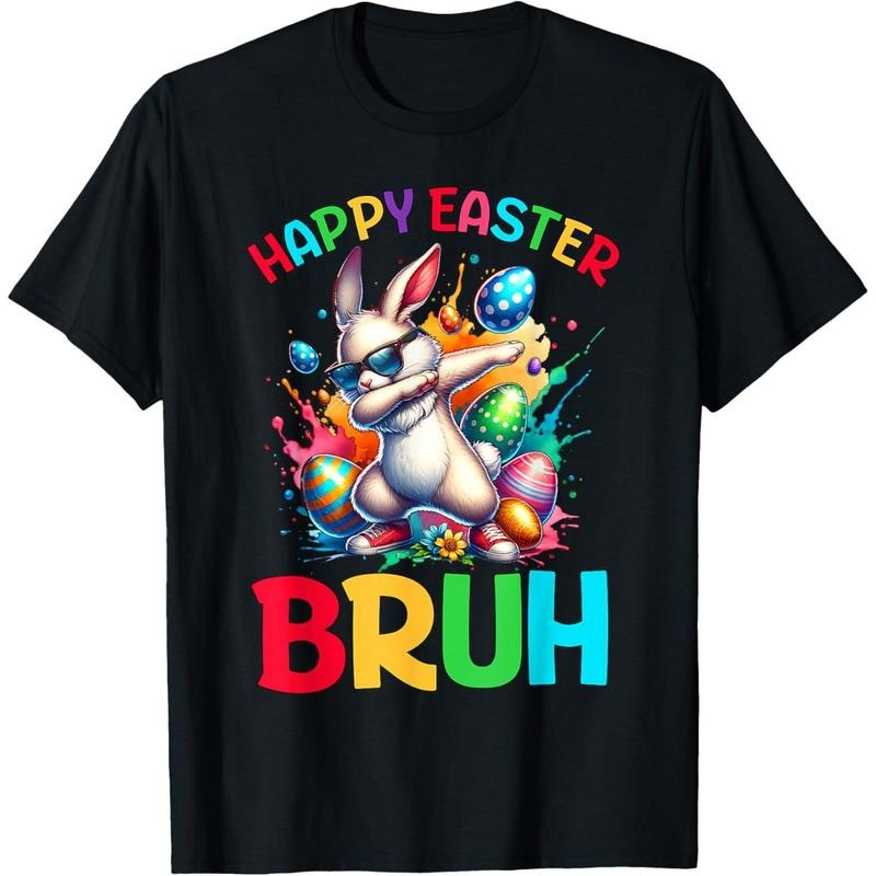 Bruh Easter Eggs Easter Bunny Easter T-Shirt Hoodie, Sweatshirt | UrbanDripWear.com