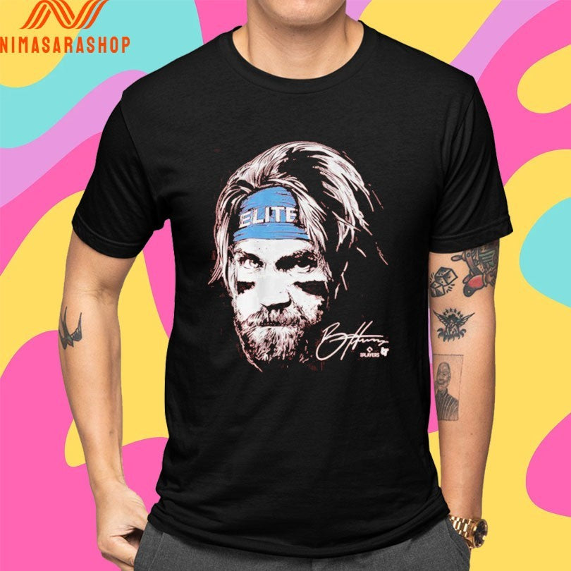 Bryce Harper Elite Philadelphia Phillies Signature Face 2026 Shirts