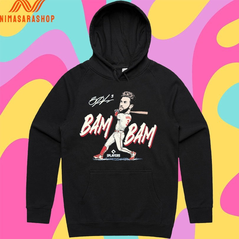 Bryce Harper Philadelphia Phillies Mlb Royal Bam Bam Shirts