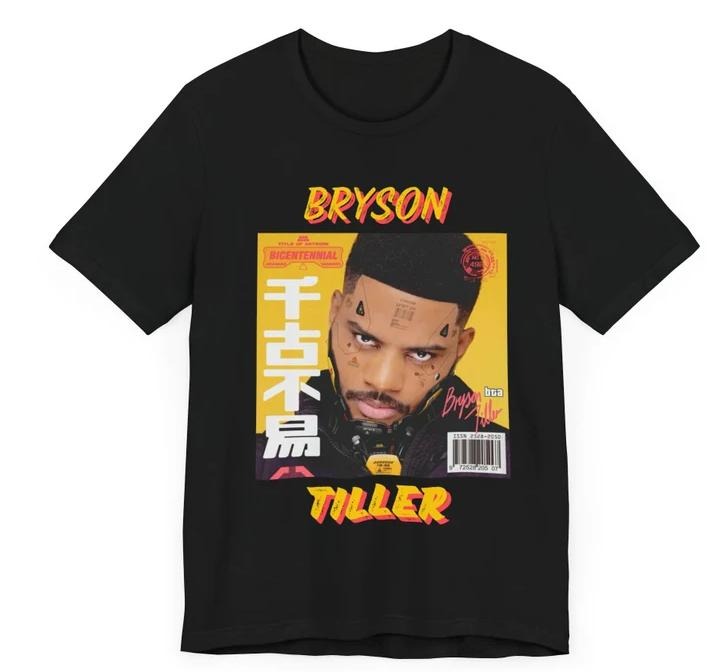 Bryson Tiller Tour Shirt - Bryson Tiller Fan Shirt - Bryson Tour 2024 - BTA Tour Shirt - 2024 Tour Shirt