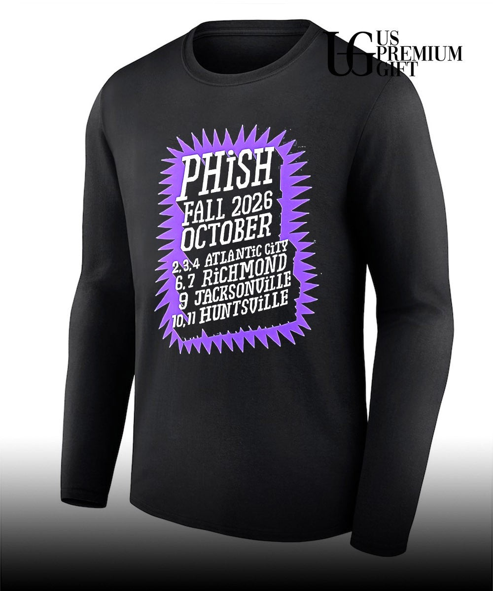Phish Summer Fall 2026 October shirt