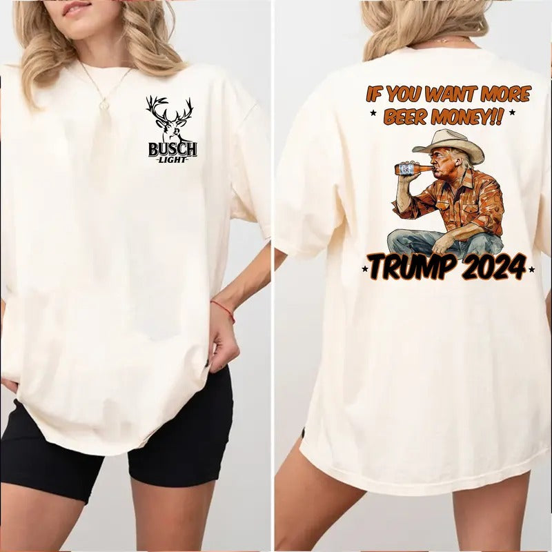 Buch Donald Cowboy Shirt, Tump Wanted For President, Trending Patriotic, Christmas Sweatshirt Hoodie | UrbanDripWear.com