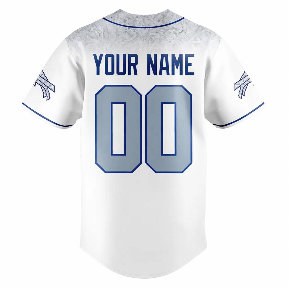 Buffalo Bills Custom White Jersey 2026 – Personalized Name & Number Fan Gift