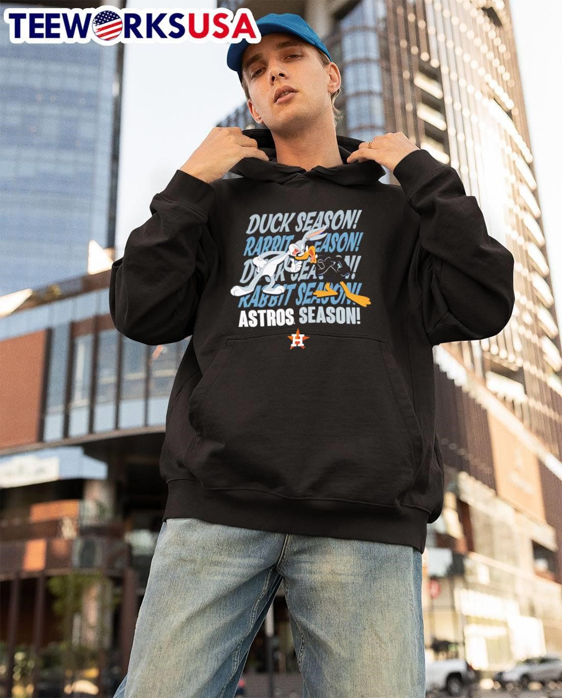 Bugs Bunny Daffy Duck Duck Season Rabbit Season Astros Team shirt