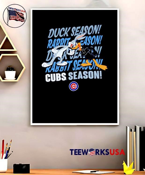 Bugs Bunny Daffy Duck Duck Season Rabbit Season Cubs Team shirt