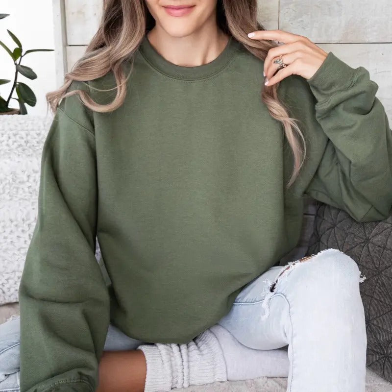 Build two Comfy Crewneck Sweatshirt while on Live! Pick design on Live!! Womenswear Comfortable Fit Sweaters T-Shirts, Hoodie