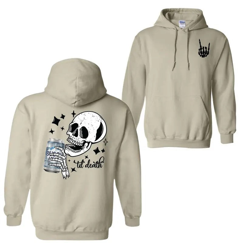 Bull Energy Drink 2 Sided Hoodie Sweatshirt T-shirt, Busch Light Til Death Hoodie For Men And Women | UrbanDripWear.com