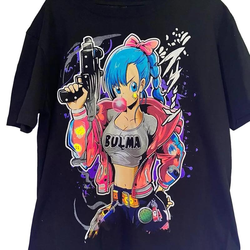 Bulma Poderosa Women's T-Shirt - Top for Women - Womenswear Hoodie, Sweatshirt | UrbanDripWear.com