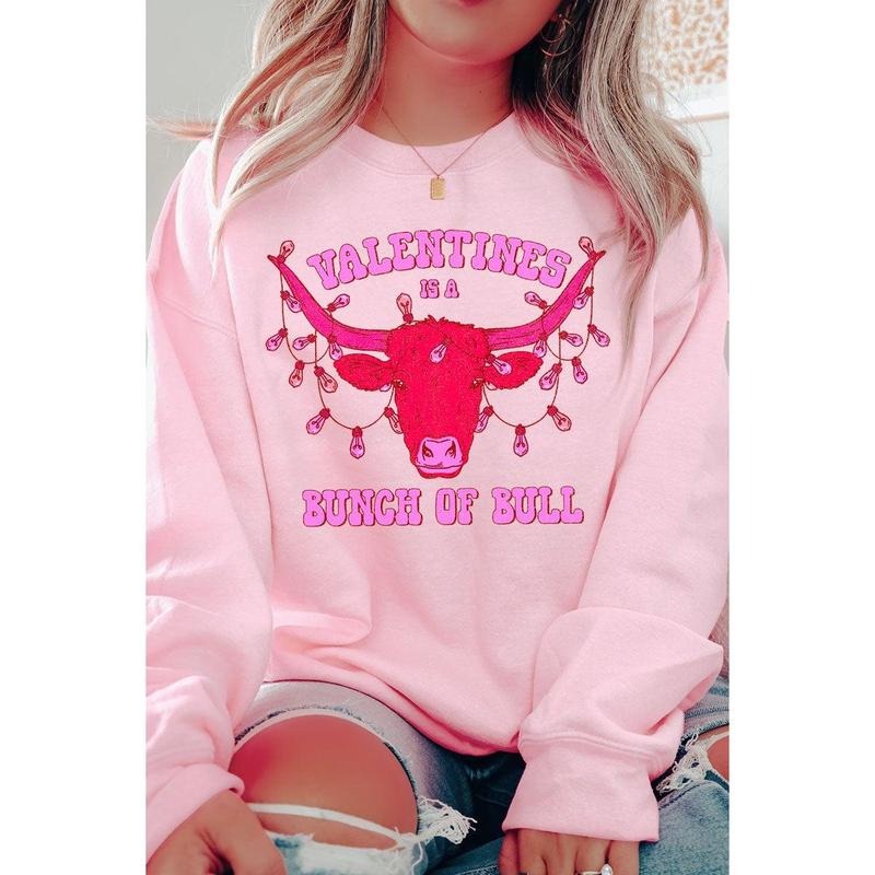 Bunch Of Bull Valentines Unisex NuBlend Crew Sweatshirt T-Shirts, Hoodie | UrbanDripWear.com