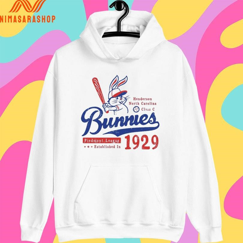 Bunnies Henderson North Carolina Class C Piedmont League Established In 1929 Shirts