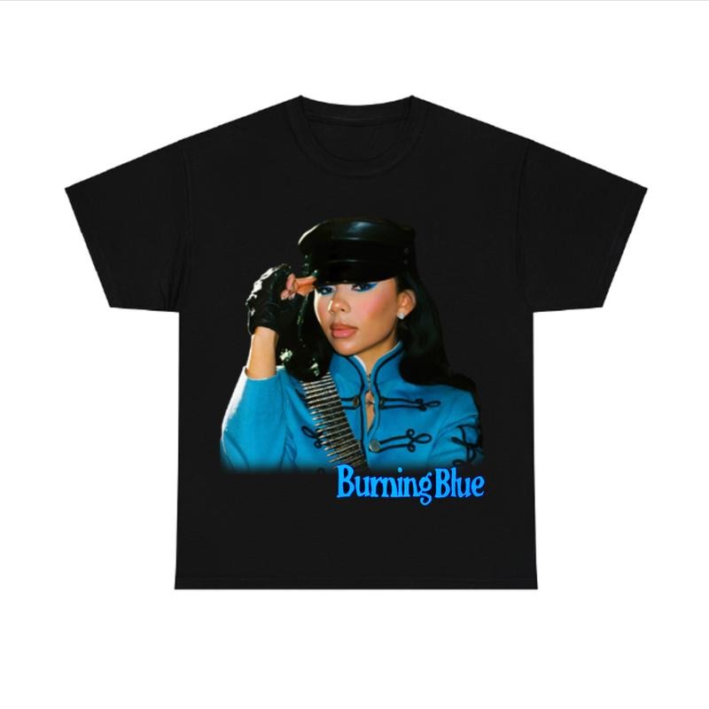 Burning Blue  Song Tee, Mariah TS Music Shirt Hoodie, Sweatshirt | UrbanDripWear.com