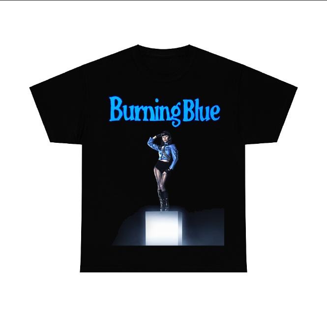 Burning Blue Music Tee, Mariah TS Shirt, Gift Fans Hoodie, Sweatshirt | UrbanDripWear.com