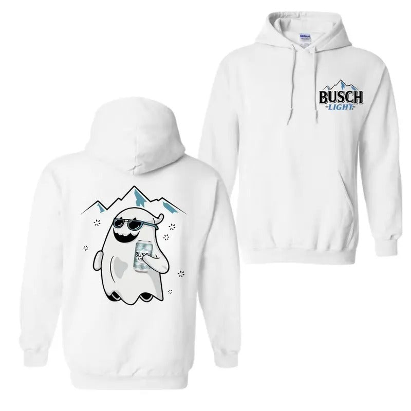 Busch Halloween Hoodie DRG, Ghost Halloween T-Shirt DRG, Sweatshirt for Men and Women | UrbanDripWear.com