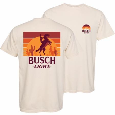 Busch Light Cowboy Sunset T-Shirt Hoodie, Sweatshirt | UrbanDripWear.com