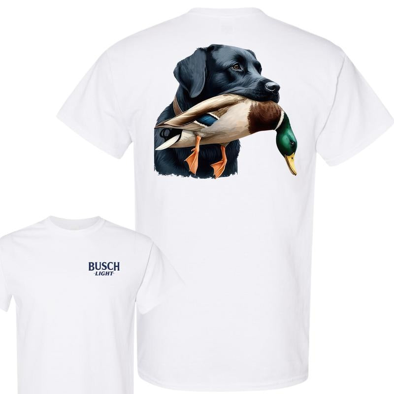 Busch Light Dog Friend T-shirt, Dog Lover Hunting T-Shirt, Unisex T-Shirt, For Men, For Women Hoodie, Sweatshirt