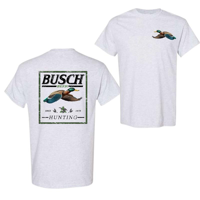 Busch Light Hunting Duck T-Shirt , For Him , For Her Classic Cotton Hoodie, Sweatshirt | UrbanDripWear.com