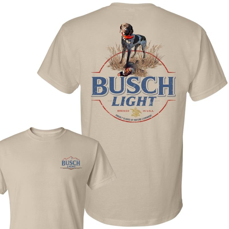 Busch Light Hunting Shirt, Full Color T-Shirt, For Men, For Women, Holiday Gift Ideas Hoodie, Sweatshirt | UrbanDripWear.com