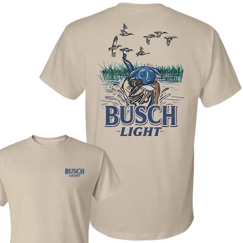 Busch Light Mans Best Friend Dog T-shirt, Hunting T-shirt, Full Color, For Men, For Women billabongshirts Hoodie, Sweatshirt