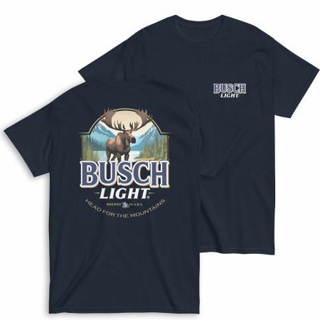 Busch Light Moose Head for the Mountains T-Shirt Hoodie, Sweatshirt | UrbanDripWear.com