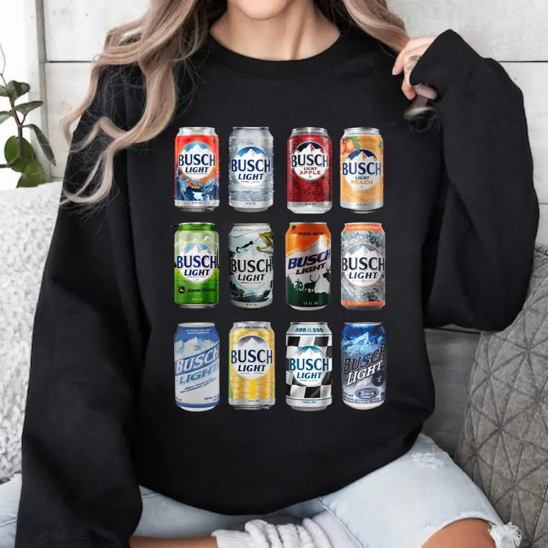 Busch Light Sweatshirt, Busch Lovers Shirt Hoodie | UrbanDripWear.com