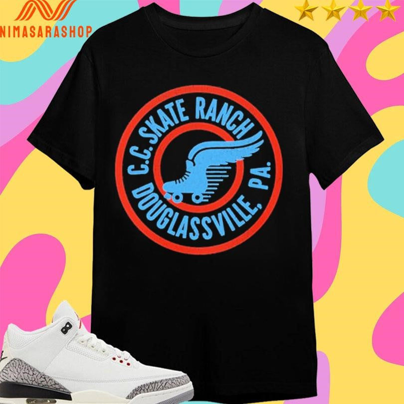 C.C. Skate Ranch Douglassville, Pa Logo Shirts