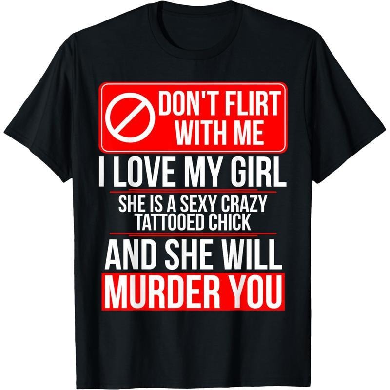 C32L12 Boyfriend Girlfriend Matching T-Shirt Tattooed Couple Fun Tees Man Hoodie, Sweatshirt | UrbanDripWear.com