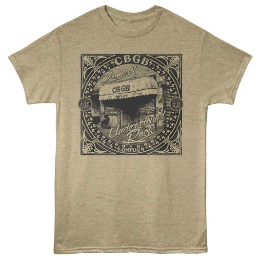 CBGB Eye-Catching T-Shirt, Underground Rock