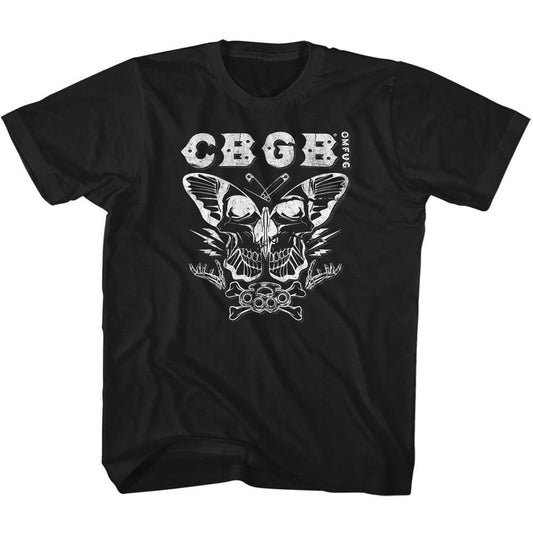 CBGB Kids T-Shirt, BUTTERFLY COLLAGE
