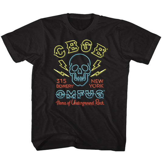 CBGB Kids T-Shirt, NEON SIGN