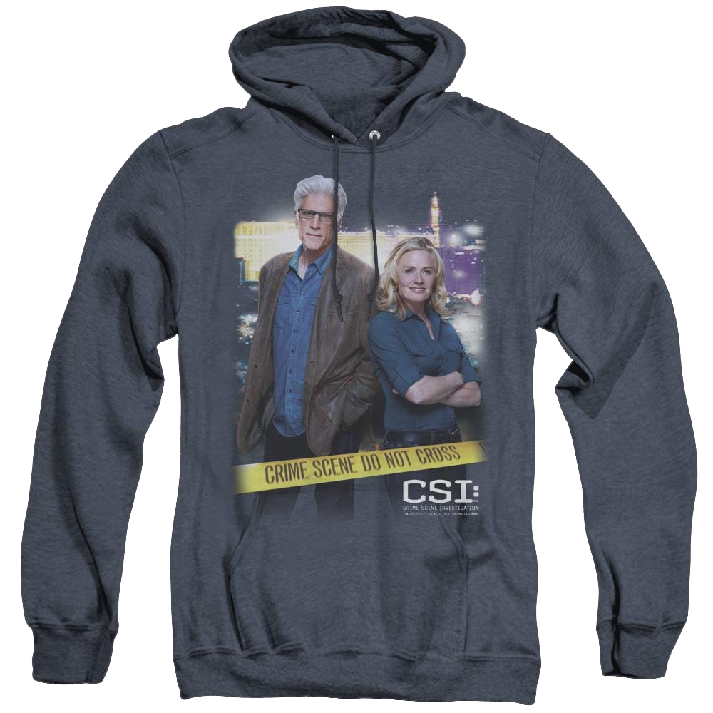 Csi Do Not Cross - Heather Pullover Hoodie