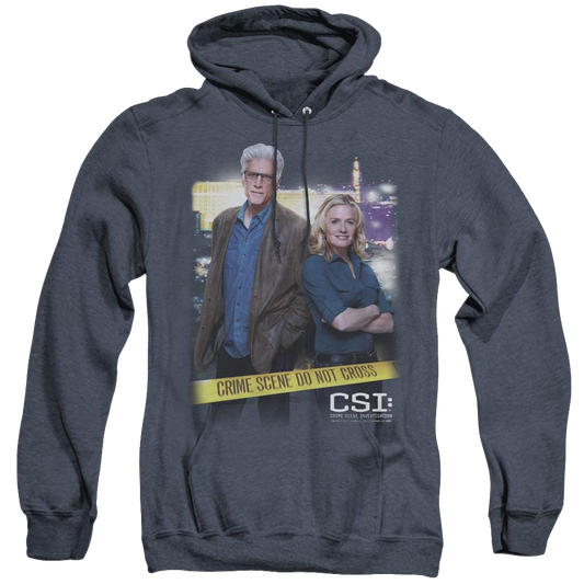 Csi Do Not Cross - Heather Pullover Hoodie