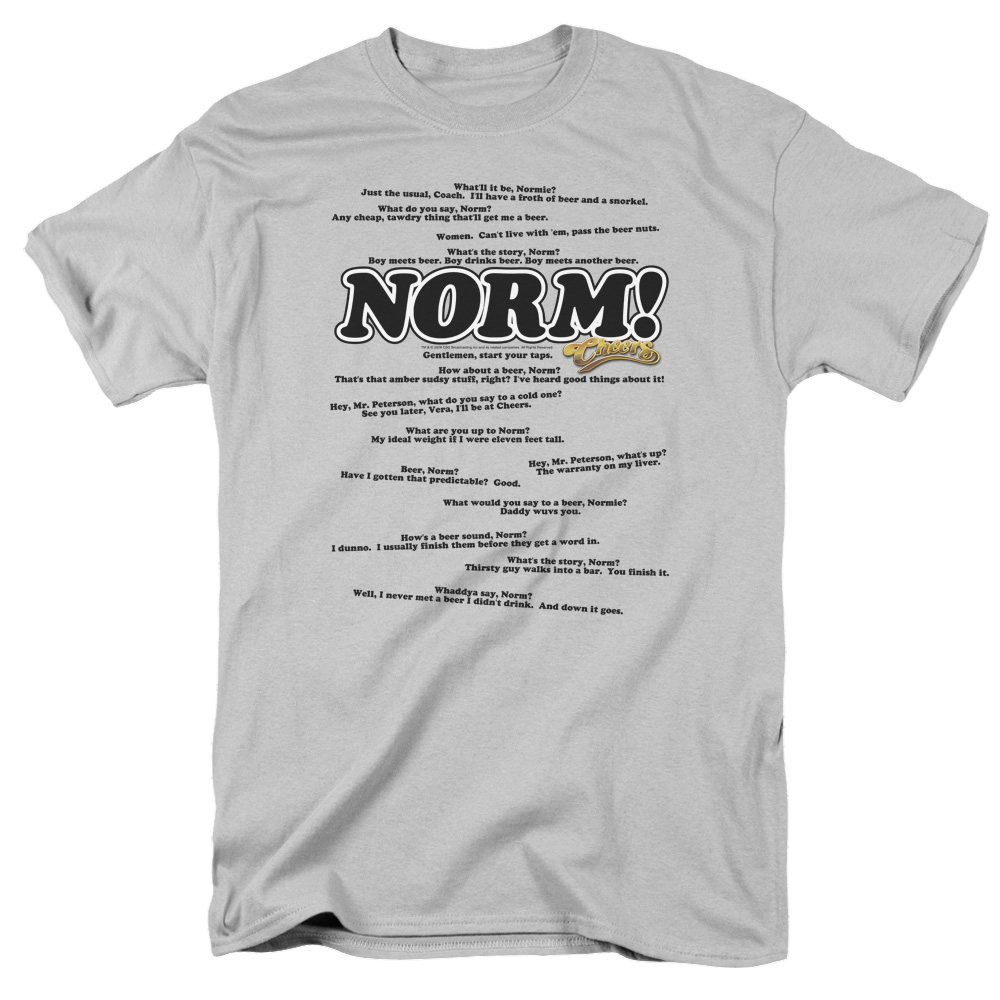 Cheers Normisms - Men's Regular Fit T-Shirt