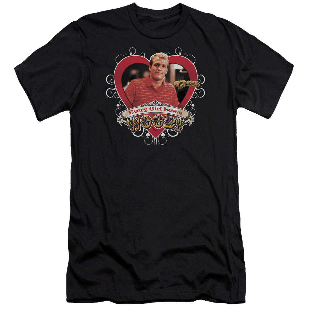Cheers Woody - Men's Premium Slim Fit T-Shirt