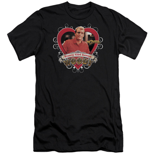 Cheers Woody - Men's Premium Slim Fit T-Shirt