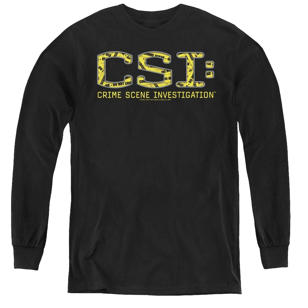 Csi Collage Logo - Youth Long Sleeve T-Shirt