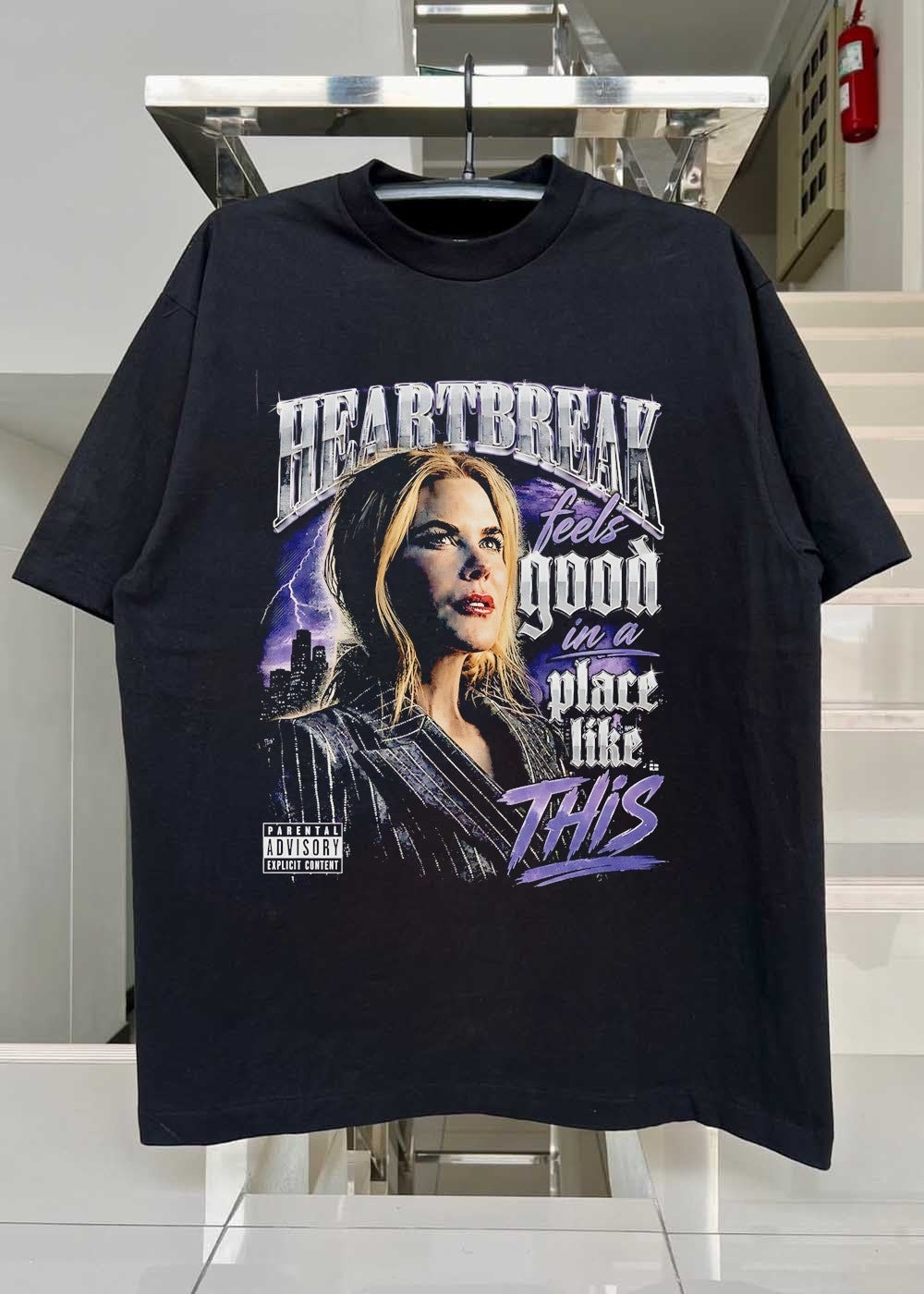 Heartbreak Feels Good in a Place Like This Nicole Kidman Bootleg T-Shirt
