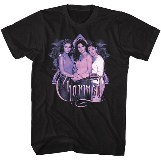 CHARMED Eye-Catching T-Shirt, PURPLE SISTERS PHOTO