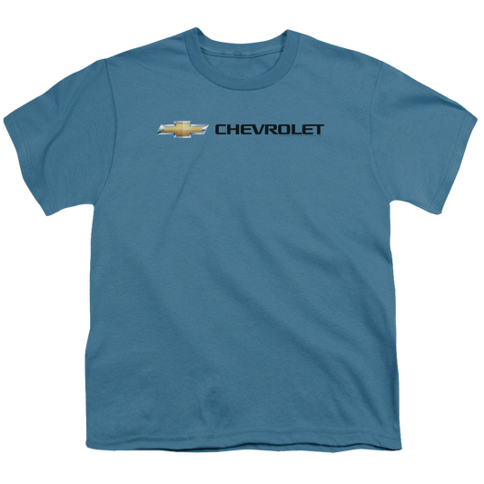 Chevrolet Chevy Bowtie Wide Front - Youth T-Shirt (Ages 8-12)