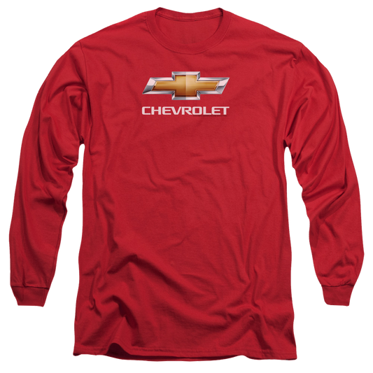 Chevrolet Chevy Bowtie Stacked - Men's Long Sleeve T-Shirt
