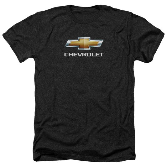 Chevrolet Chevy Bowtie Stacked - Men's Heather T-Shirt Style001