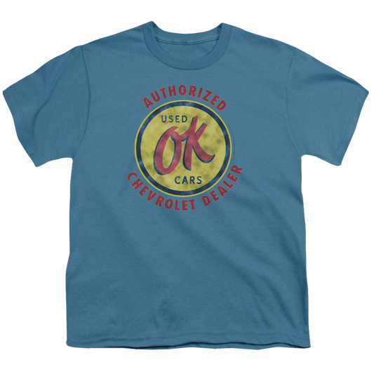 Chevrolet Chevy Ok Used Cars - Youth T-Shirt (Ages 8-12)