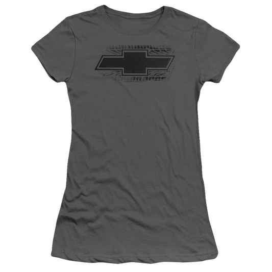 Chevrolet Bowtie Burnout - Juniors T-Shirt