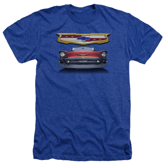 Chevrolet 1957 Bel Air Grille - Men's Heather T-Shirt